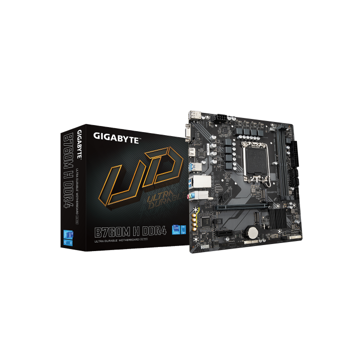 gigabyte gigabyte b760m h ddr4  rev. 1.0  intel b760 express lga 1700 micro atx