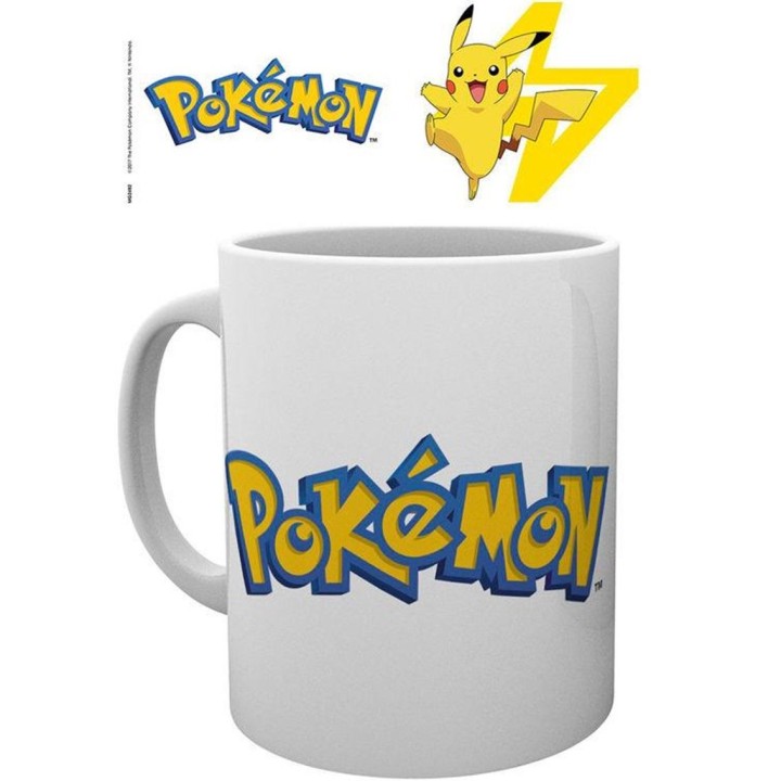 abystyle taza 320 ml abysse pokemon logo & pikachu