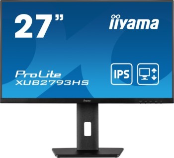 iiyama iiyama monitor ips full hd 27, soporte ajustable, 100 hzs, hdmi
