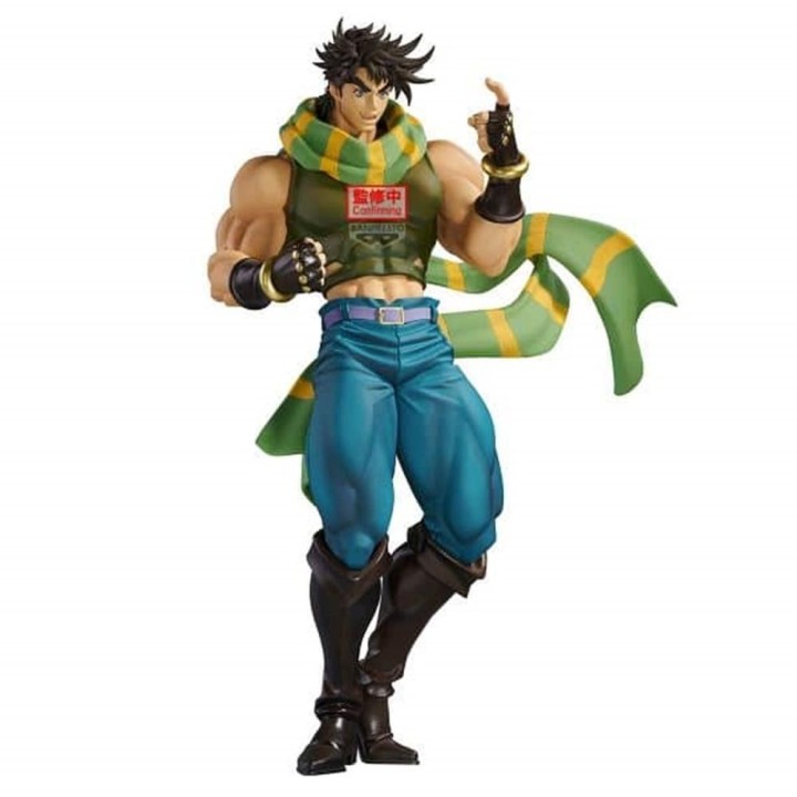 banpresto figura banpresto jojos bizarre adventure battle tendency mometria joseph joestar 22cm