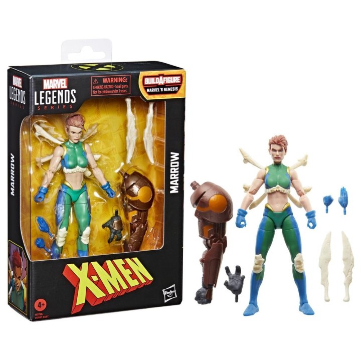 hasbro figura hasbro marvel legends series build a figure marvels nemesis x   men marrow