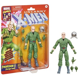 hasbro figura hasbro marvel legend series x   men proffesor x savage land