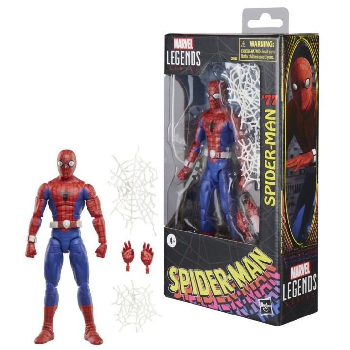 hasbro figura hasbro marvel legends series spider   man 77