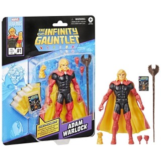 hasbro figura hasbro marvel legends the infinity gauntlet mini comics adam warlock