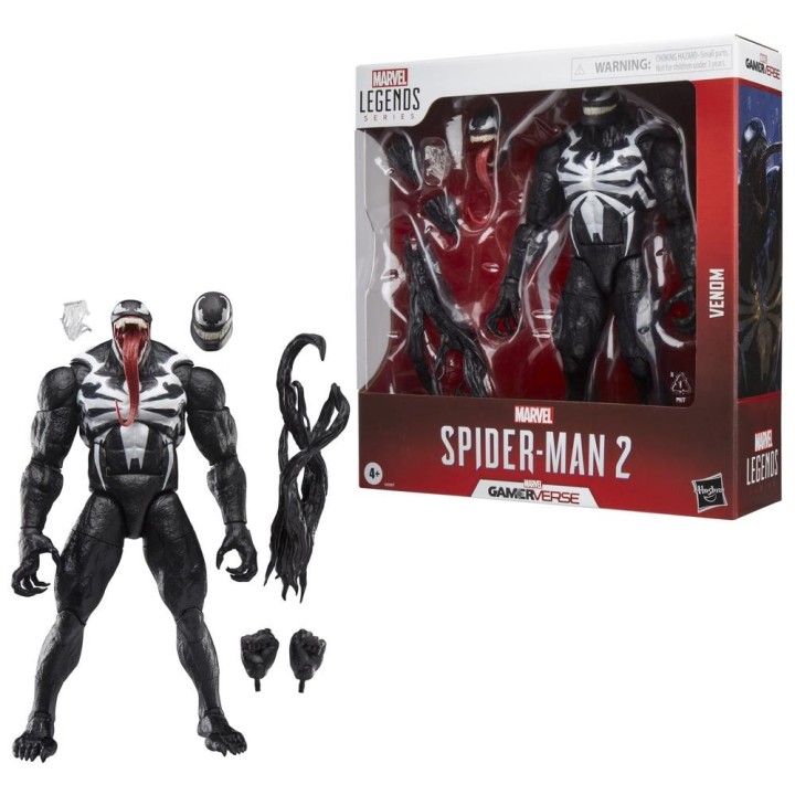 hasbro figura hasbro marvel legends series spider   man 2    venom