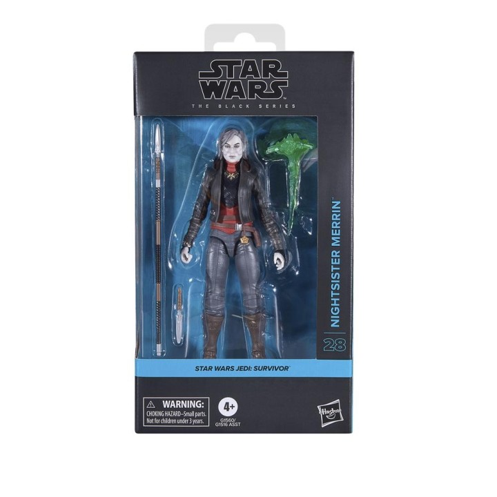 hasbro figura hasbro star wars the black series jedi survivor nightsister merrin