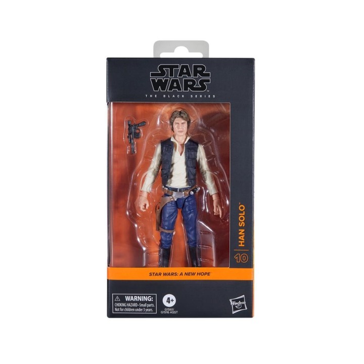 hasbro figura hasbro star wars the black series a new hope han solo