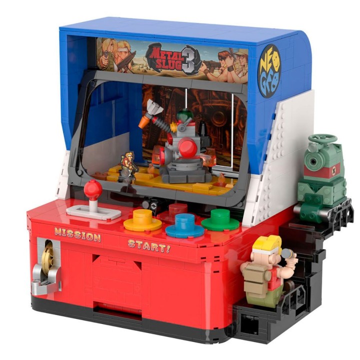 pantasy metal slug 3 arcade set construccion 17 cm metal slug