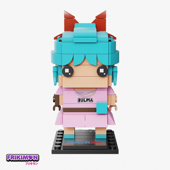 pantasy bulma set construccion 10 cm dragon ball