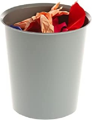 archivo 2000 papelera ecogreen 100% reciclado y reciclable gris 18 litros 290x310 mm archivo 2000 20