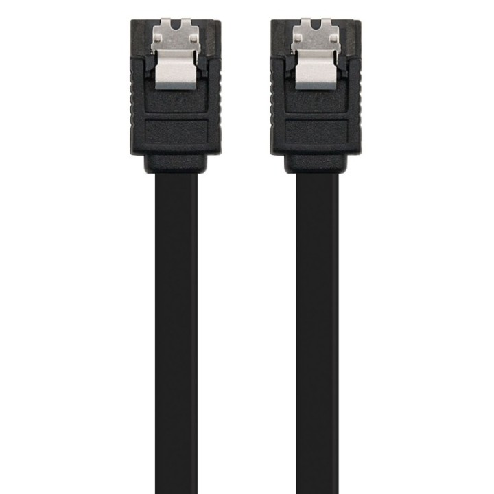 nanocable cable sata iii datos 6g anclajes 0.5 m