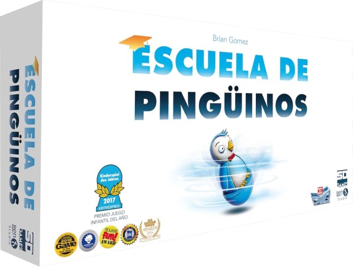 sd games juego de mesa escuela de pinguinos. edicion kinderspiele pegi 6