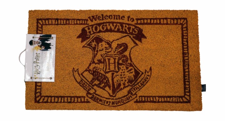 sd toys felpudo sd toys 60x40 harry potter welcome to hogwarts