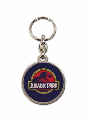 sd toys llavero redondo logo pelicula jurassic park