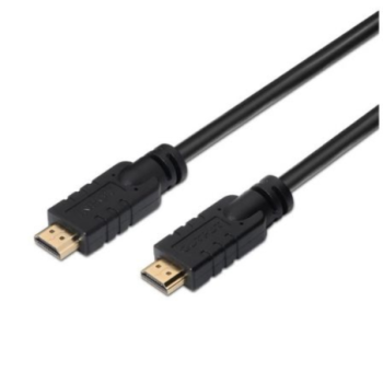 cable hdmi aisens alta velocidad con repetidor a/m a/m negro 15m