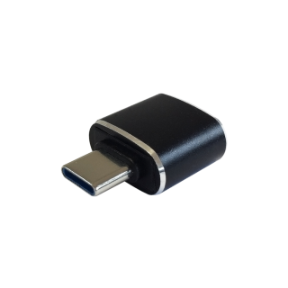 mini adaptador aisens usb 3.1 gen2 3a tipo usb c m a h negro