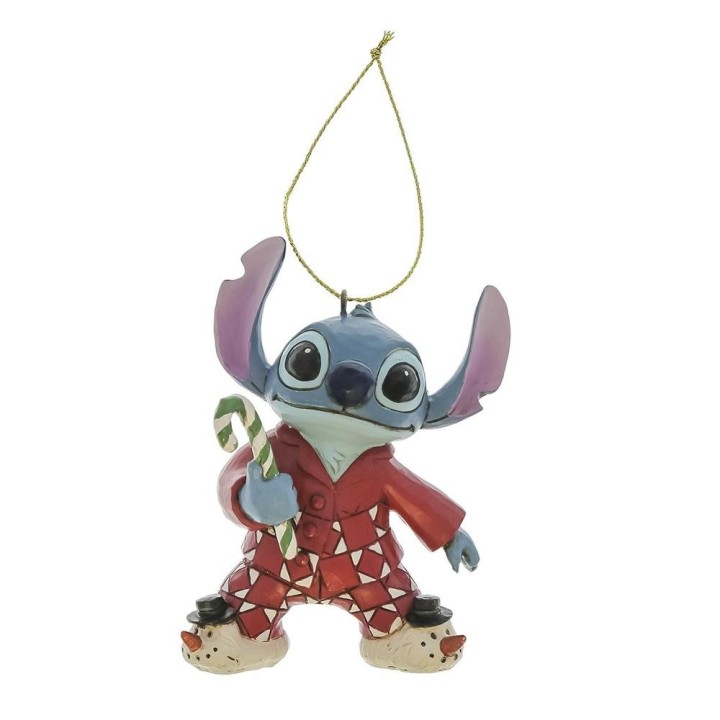 enesco adorno arbol de navidad enesco disney stitch pijama navideno
