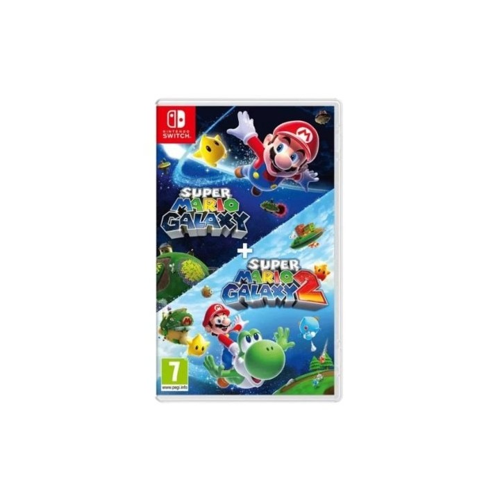 juego nintendo switch super mario galaxy+galaxy 2 para nintendo switch