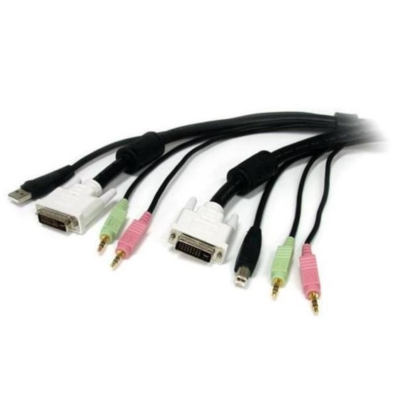 startechcom cable kvm 4 en 1 startech 1.8m