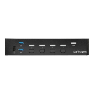 startechcom switch displayport startech sv431dpu3a2 4 puertos