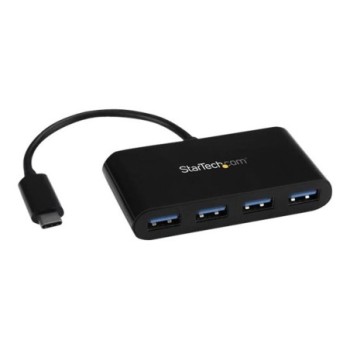 startechcom hub startech hb30c4ab usb tipo c 4 en 1