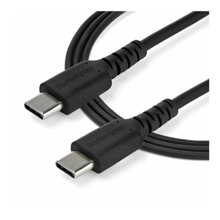 startechcom cable usb tipo c startech 1m    macho   macho    negro