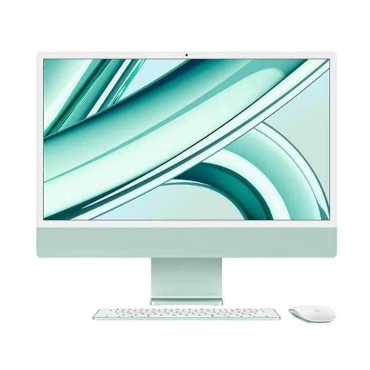 apple ordenador all in one apple imac m4    24gb    ssd 512gb    24 pulgadas    green