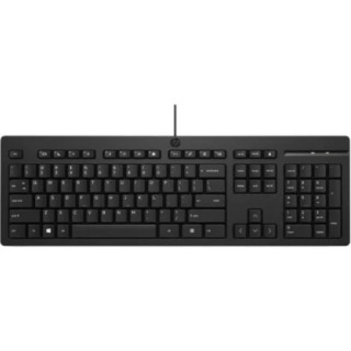 hp hp teclado con cable usb 125 g2