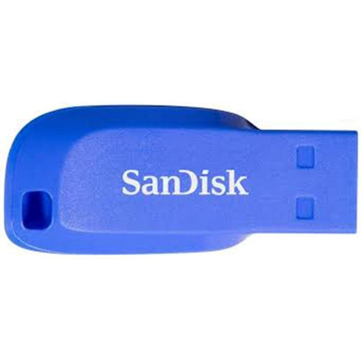sandisk memoria usb 2.0 sandisk 16gb cruzer blade azul