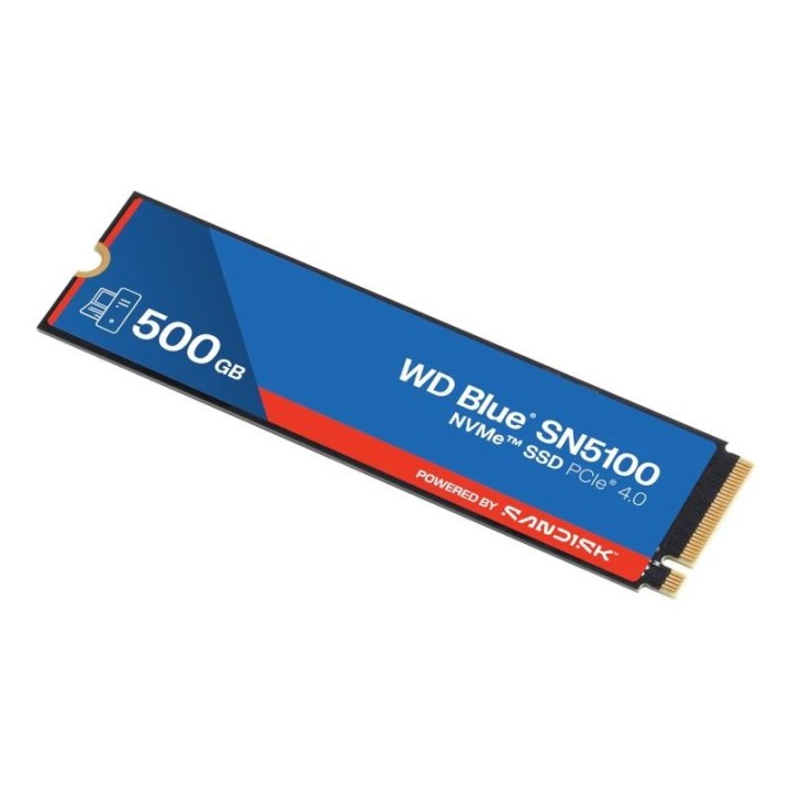 wd blue sn5100 ssd 500gb nvme gen4 6600mb s