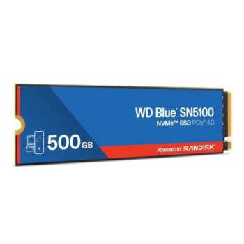wd blue sn5100 ssd 500gb nvme gen4 6600mb s