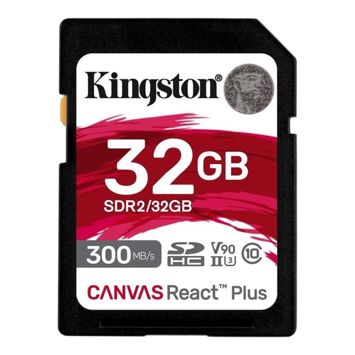 kingston tarjeta memoria sdhc 32gb kingston react select plus uhs   ii cl10