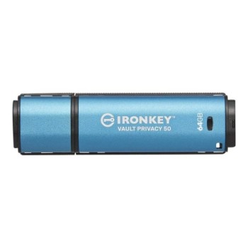kingston memoria usb 3.2 kingston 64gb ironkey vault privacy 50 series