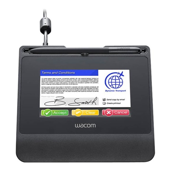 wacom digitalizador de firma wacom stu   540 5 pulgadas