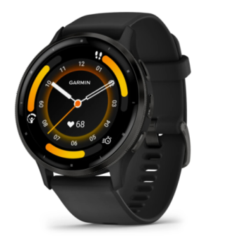 smartwatch garmin venu 3 gps wifi black/black
