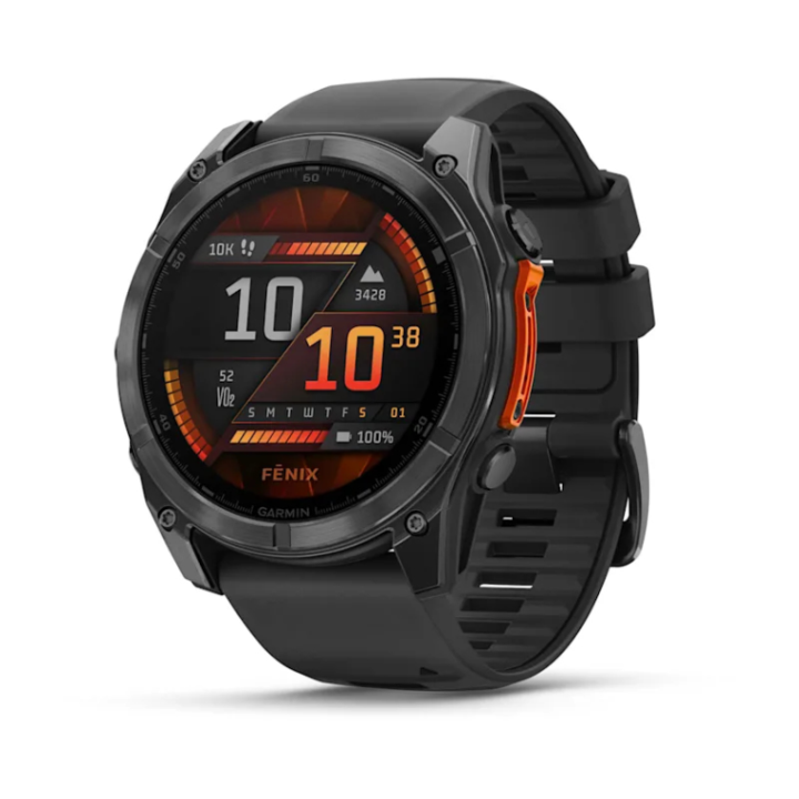 smartwatch garmin fenix 8 amoled 51mm acero negro