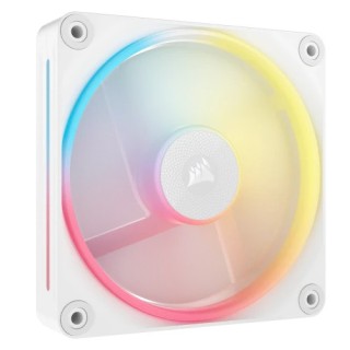 corsair corsair icue link lx120 r rgb carcasa del ordenador ventilador 12 cm blanco 1 pieza s
