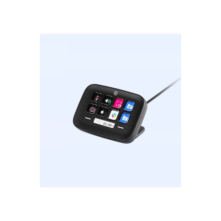 elgato elgato stream deck neo negro 8 botones