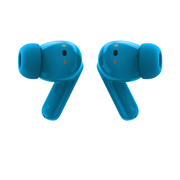 auriculares motorola moto buds bass blue