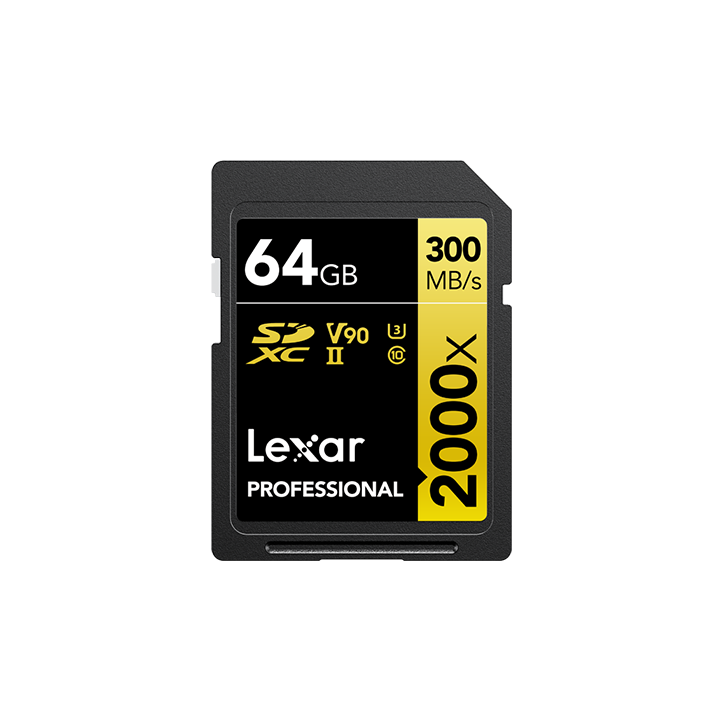 lexar lexar professional 2000x 64 gb sdhc uhs ii clase 10