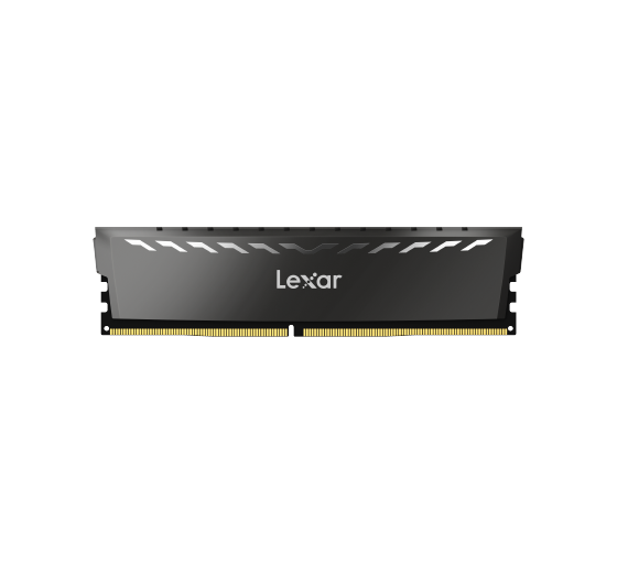 lexar lexar thor ddr4 3200 udimm xmp memory with heatsink. 16gb single pack