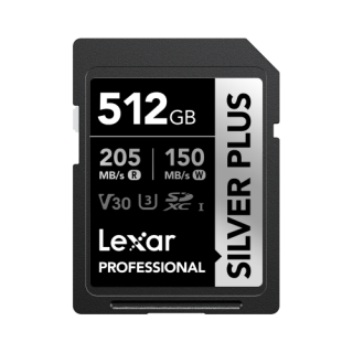 lexar lexar professional silver plus 512 gb sdxc uhs i