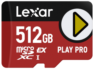 lexar lexar play pro microsdxc 512 gb uhs i clase 3