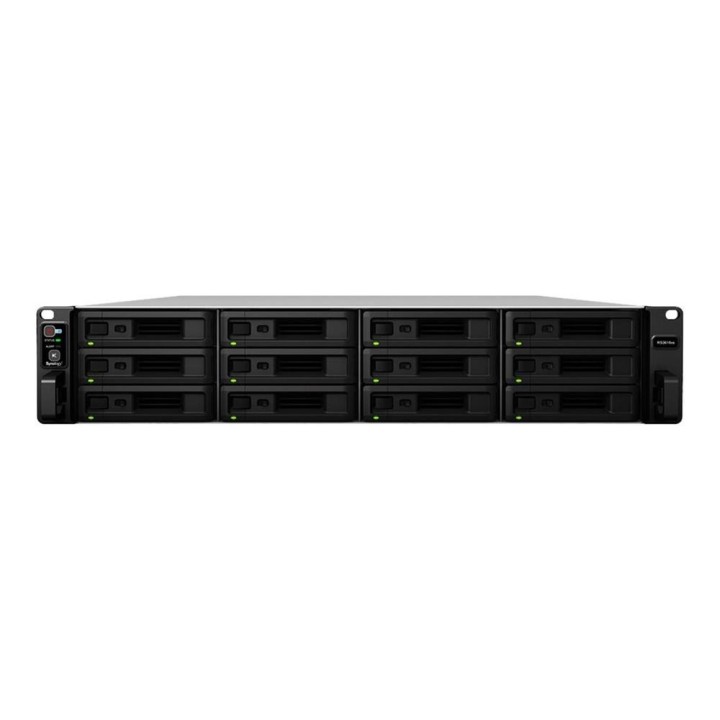 synology servidor nas synology rs3618xs 8gb 12 bahias 2u rack gigabit ethernet