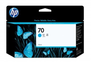 hp hp 70 cartucho de tinta hp70 cian  c9452a