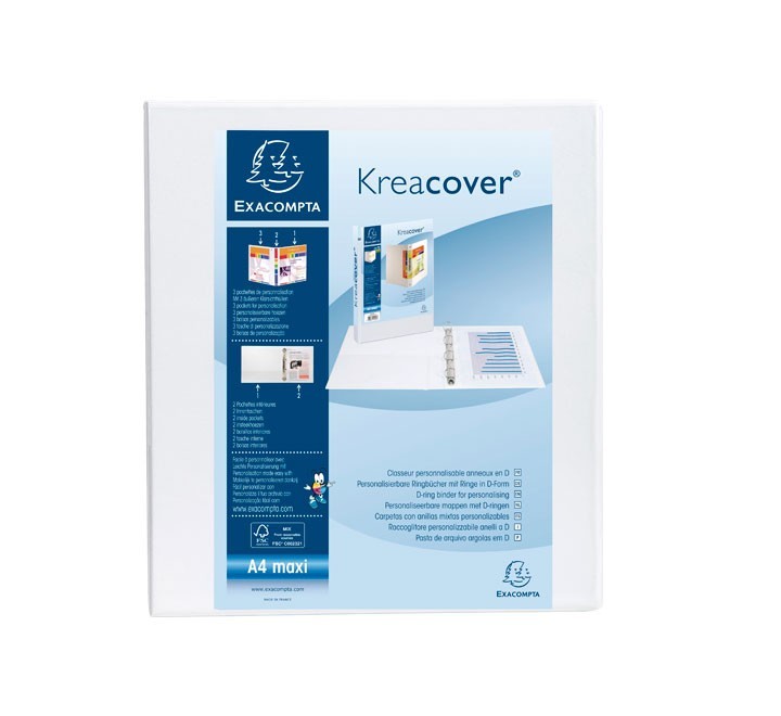 carp. canguro exacompta 4 40mm a4 krea cover bl