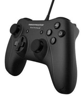 thrustmaster thrustmaster dual analog 4 gamepad pc analogico usb negro