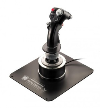 thrustmaster thrustmaster hotas warthog flight stick palanca de mando pc usb 2.0 negro