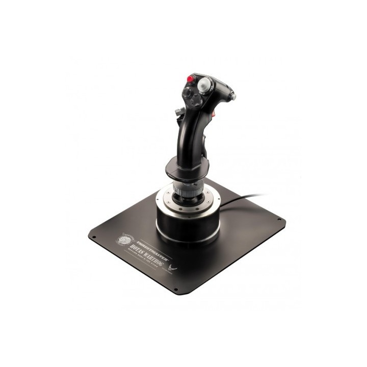 thrustmaster thrustmaster hotas warthog flight stick palanca de mando pc usb 2.0 negro