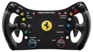 thrustmaster thrustmaster ferrari 488 gt3 negro volante analogico/digital pc